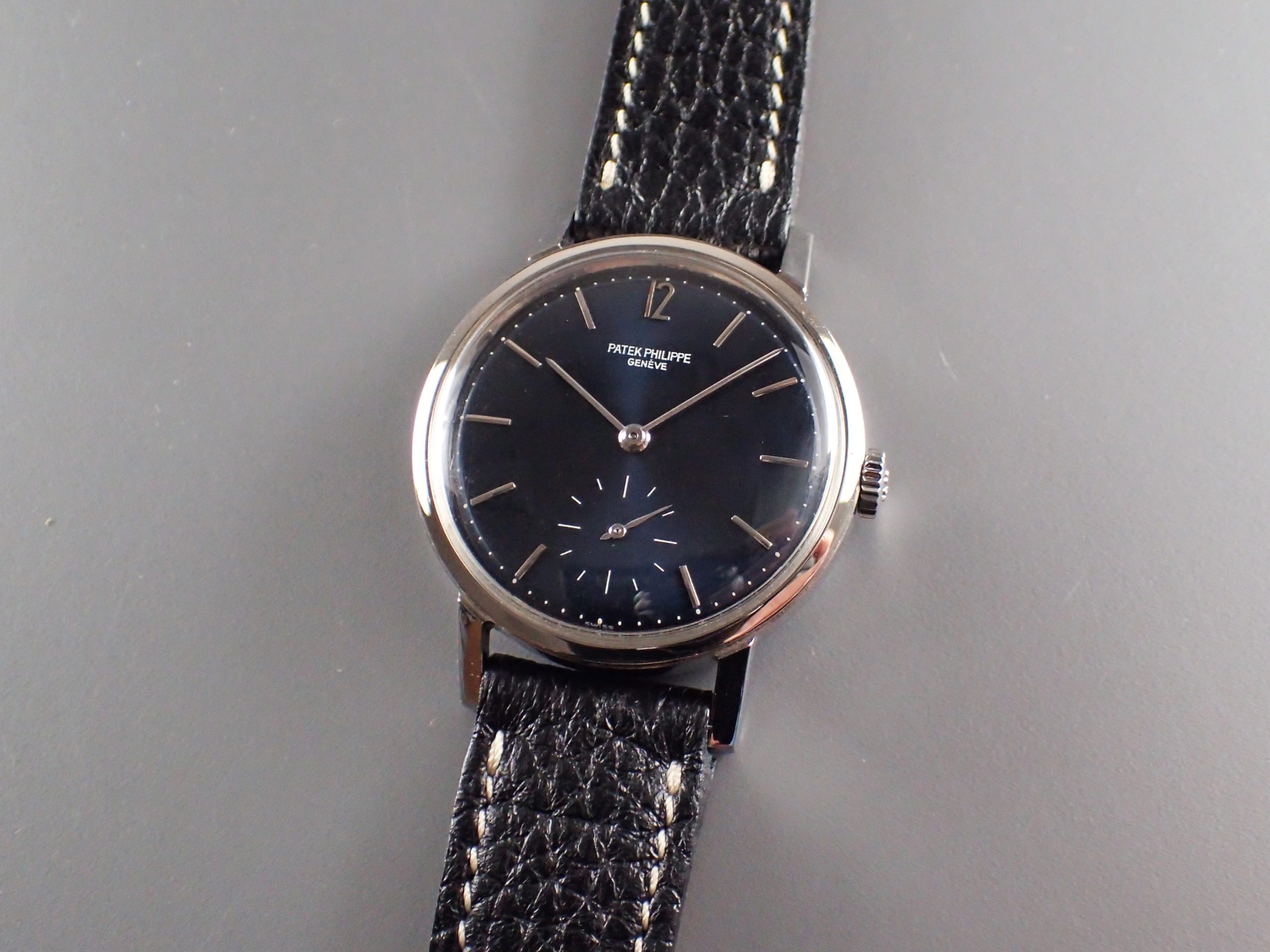 Steel,Blue dial