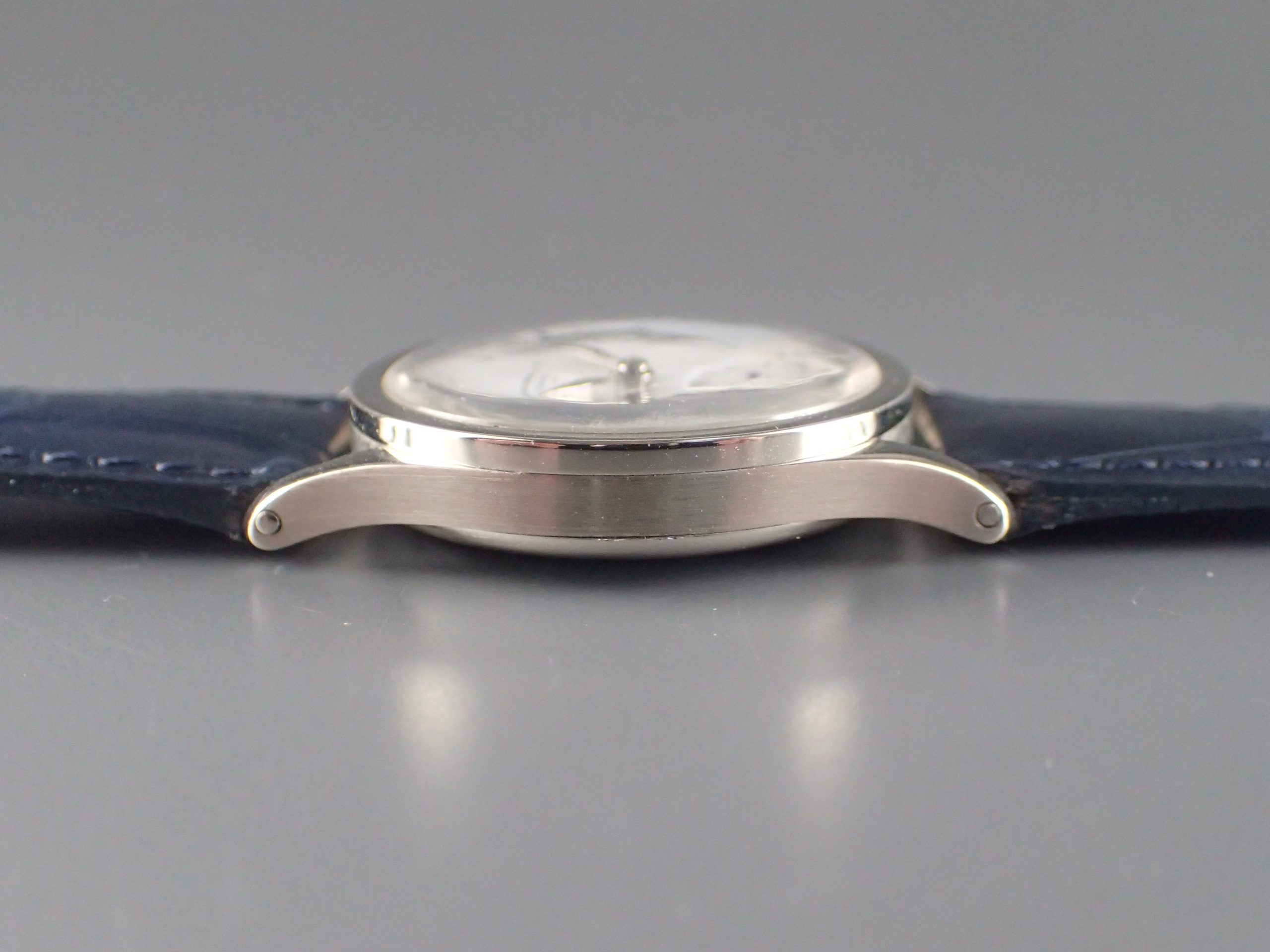 White, enamel dial