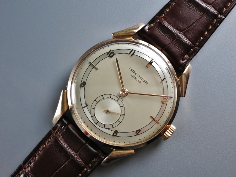 Rose, two tone dial