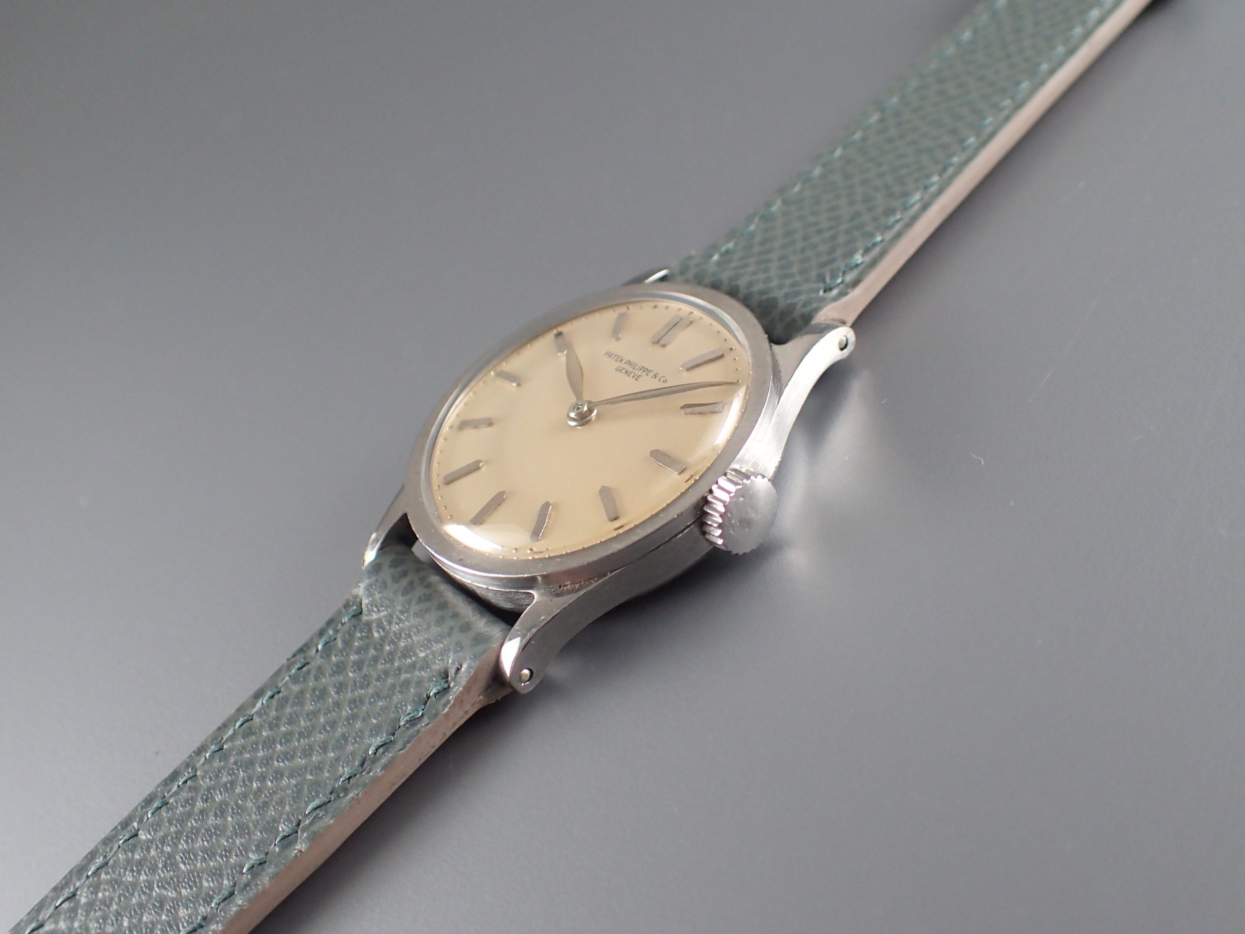 Stainless steel, two hands