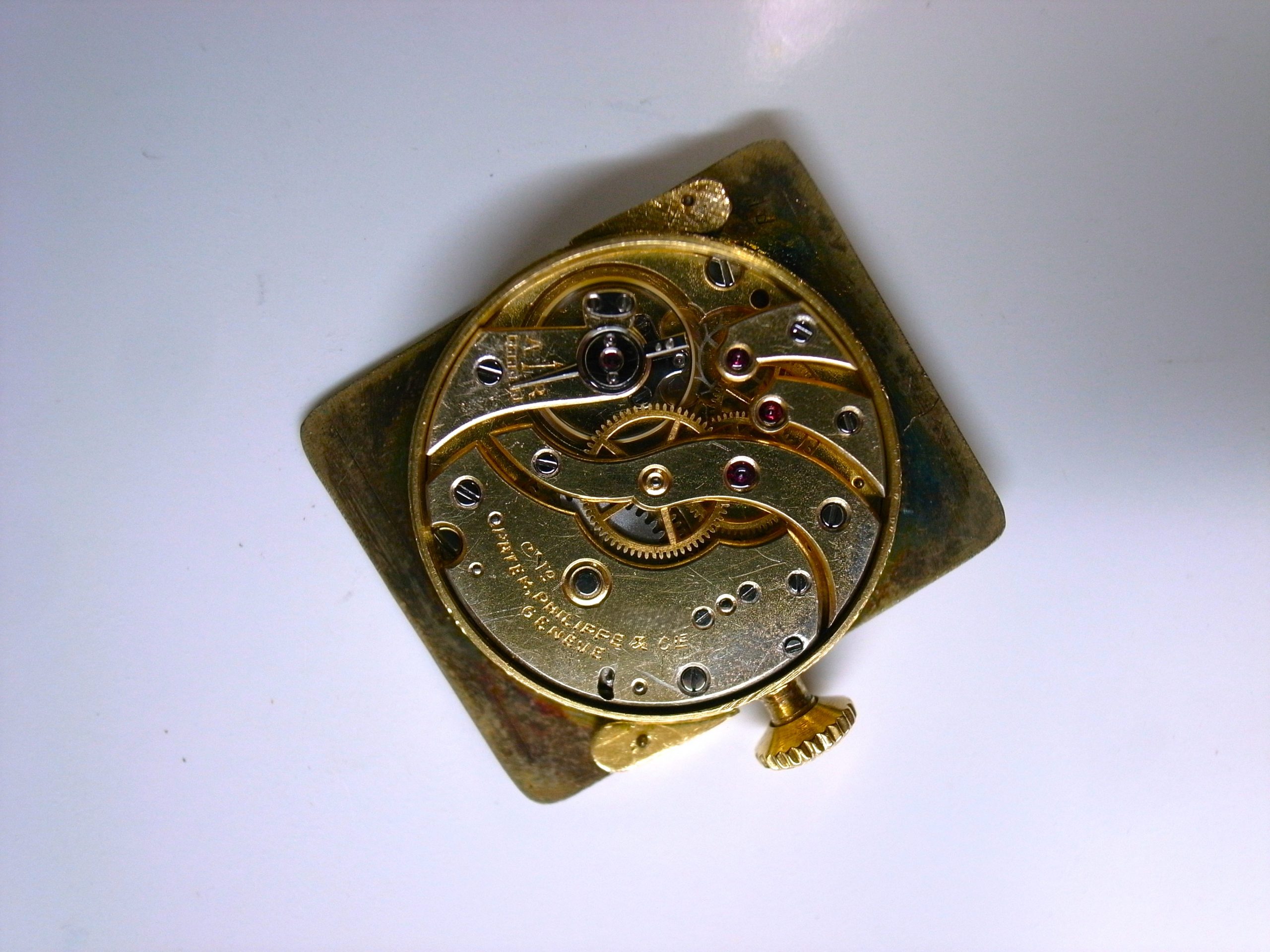 Early Gondolo, Gilt dial