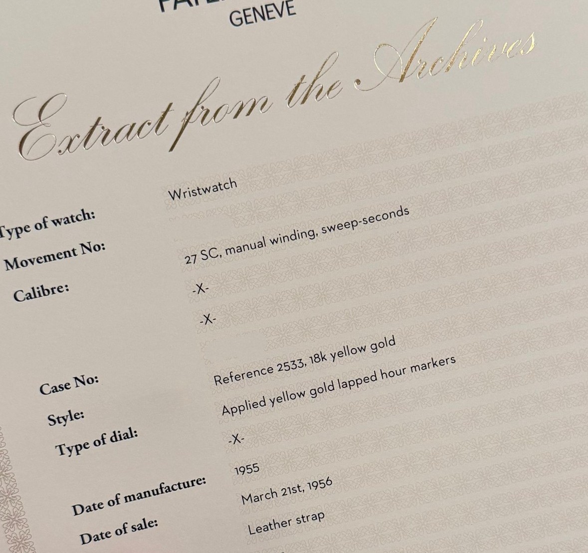 Yellow, Sweep seconds