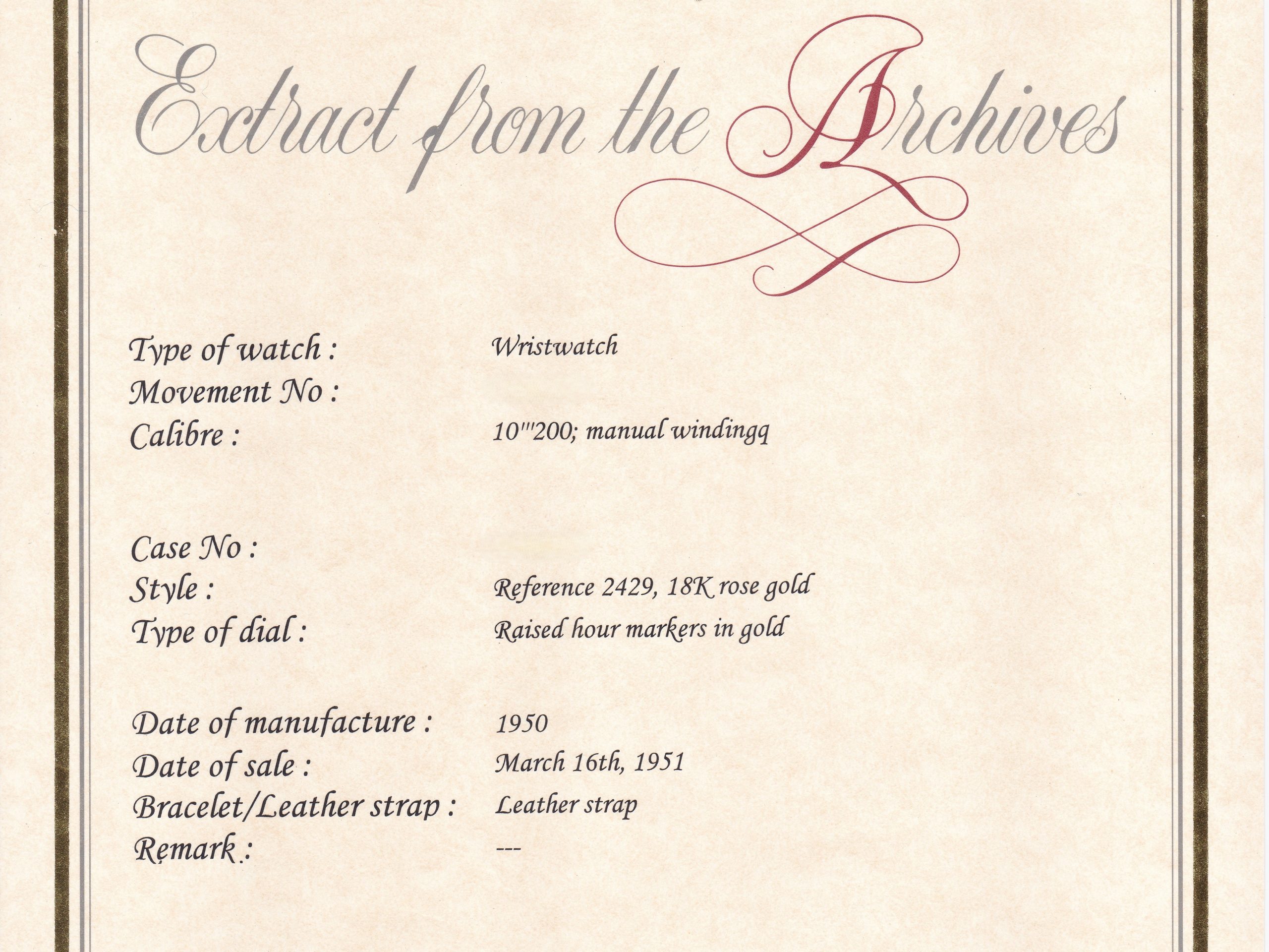 ローズ、FRECCERO