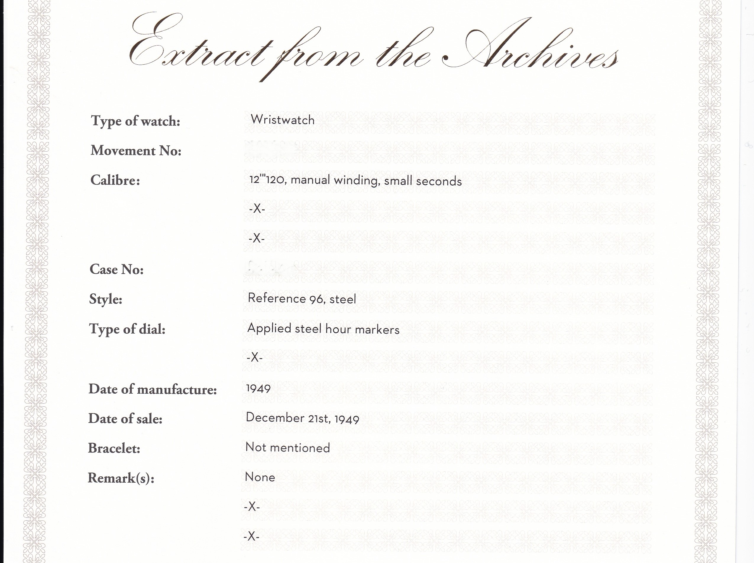 スティール、49年製